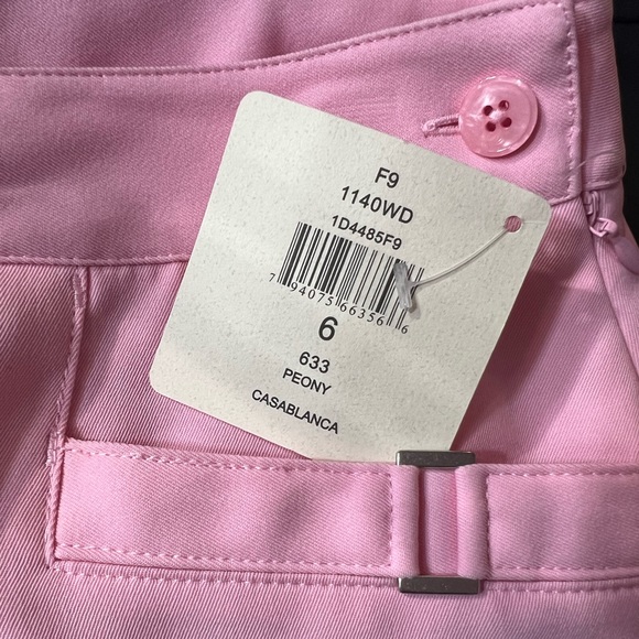 NWT EP pro Women Skirt Pink Lined Zipper Pockets Size 6 - Picture 5 of 5